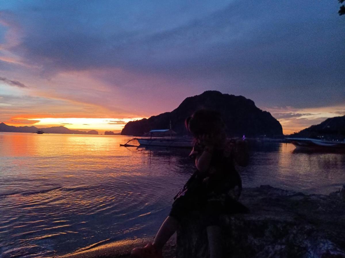 ホテル Hut Sunset Island View エルニド エクステリア 写真