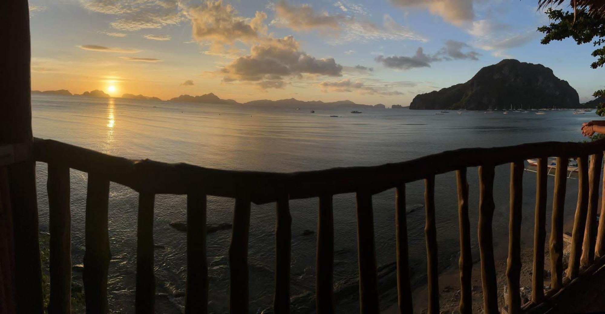 ホテル Hut Sunset Island View エルニド エクステリア 写真