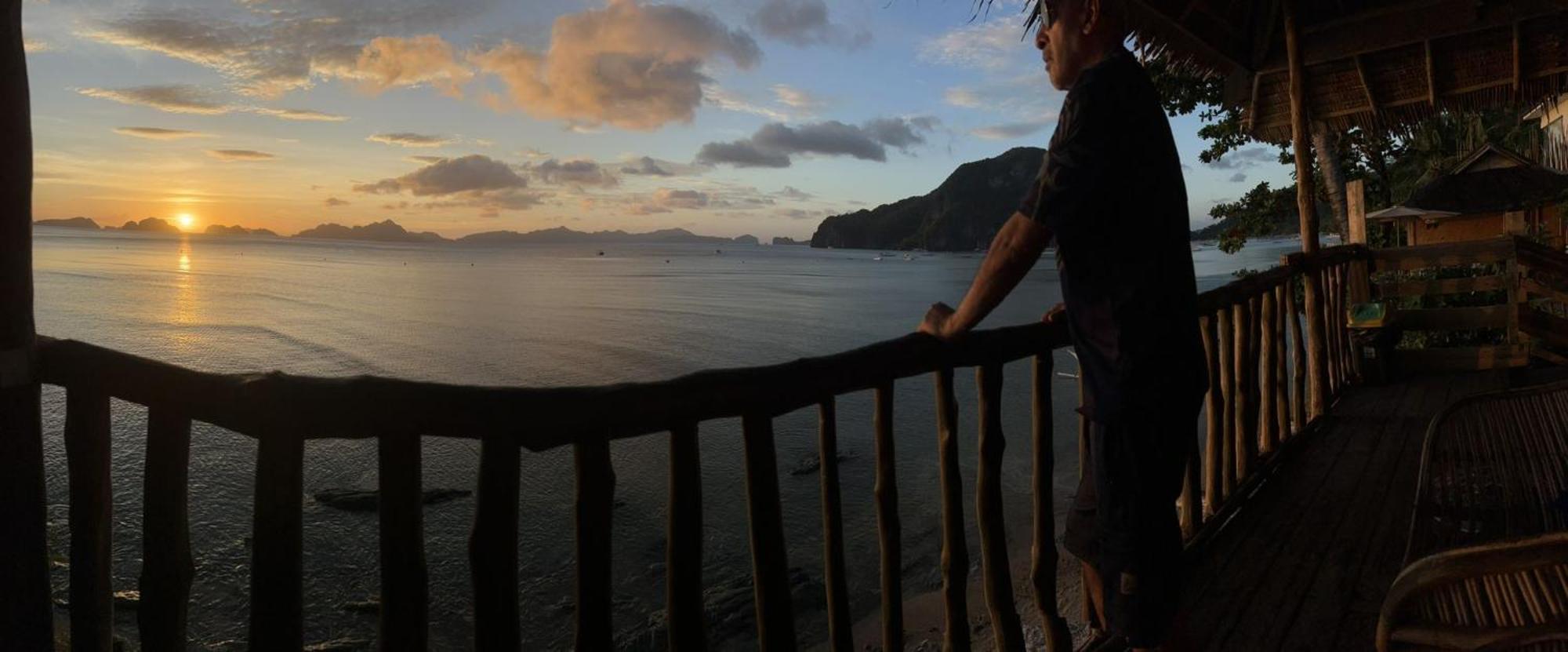 ホテル Hut Sunset Island View エルニド エクステリア 写真