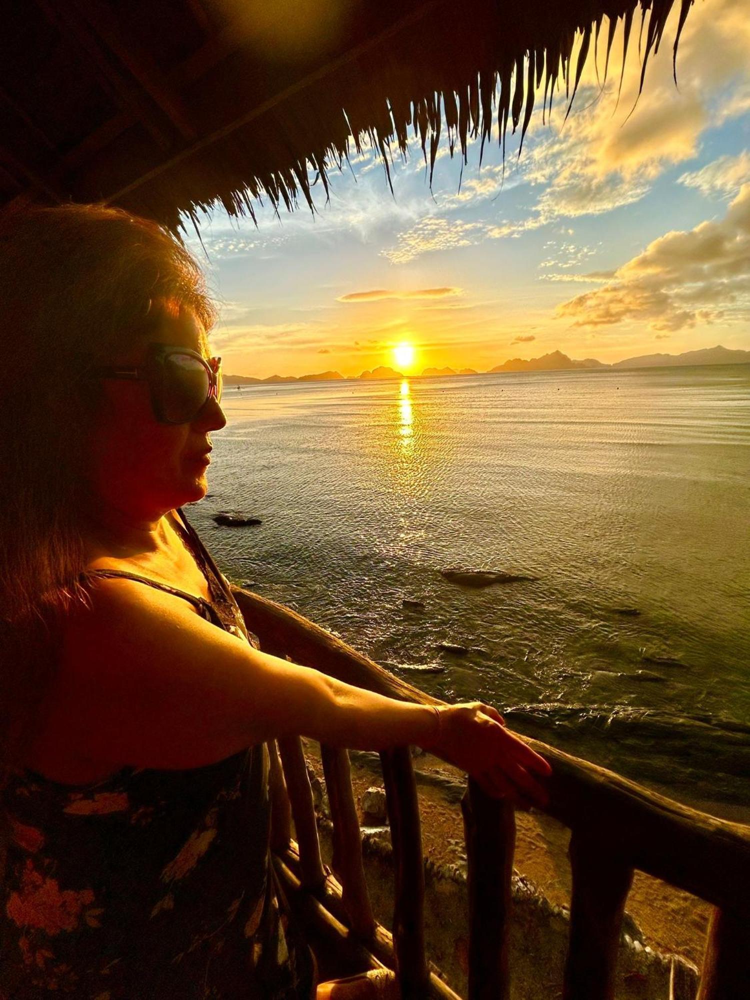 ホテル Hut Sunset Island View エルニド エクステリア 写真